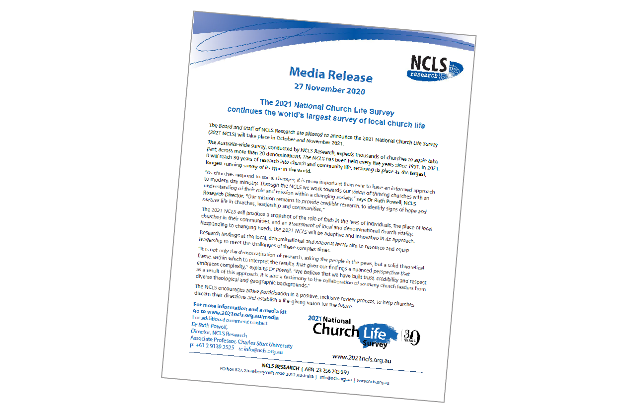 Media Release 2021 01